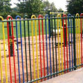 Roll top fence with 12cm inner pile distance